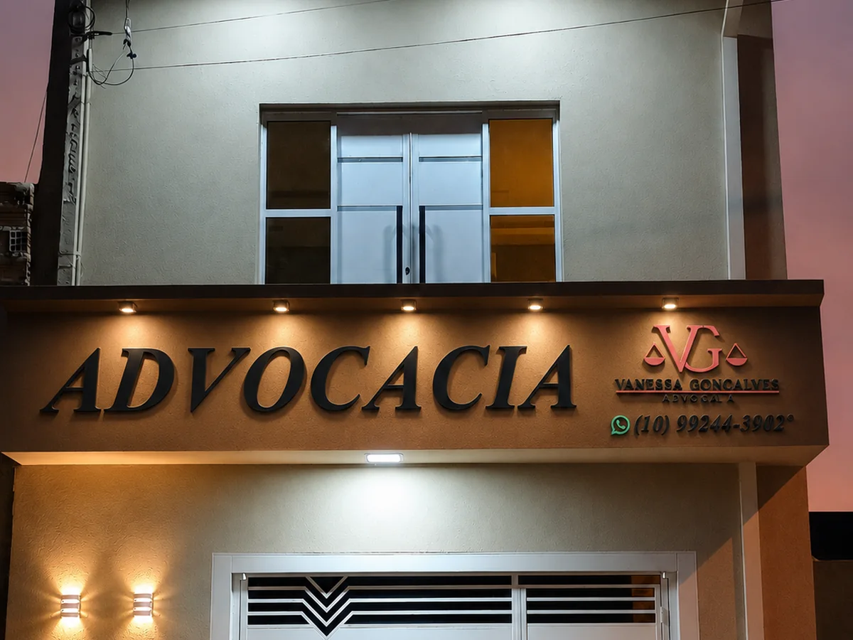 Fachada da Unidade Nova Aliança da Advocacia Vanessa Gonçalves